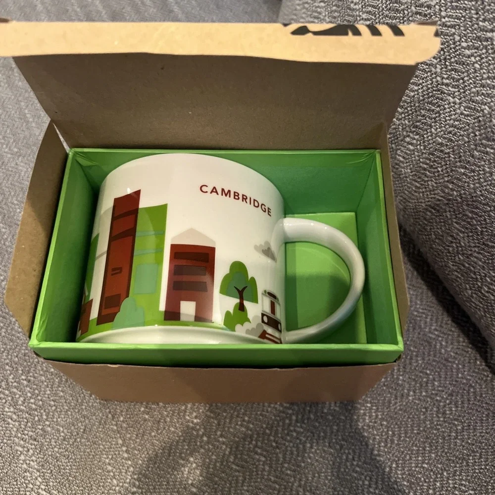 Starbucks Cambridge You Are Here Collection 2015 Coffee Mug Cup New In Box